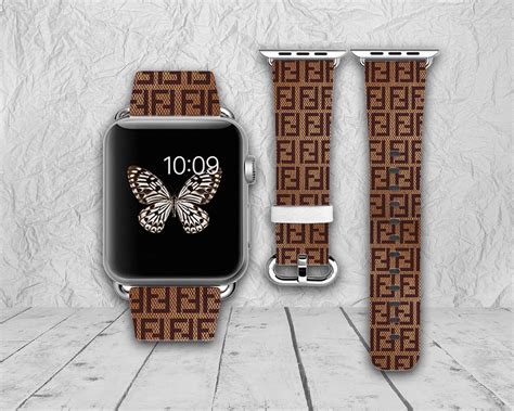 apple watch band fendi|luxury brand Apple Watch band.